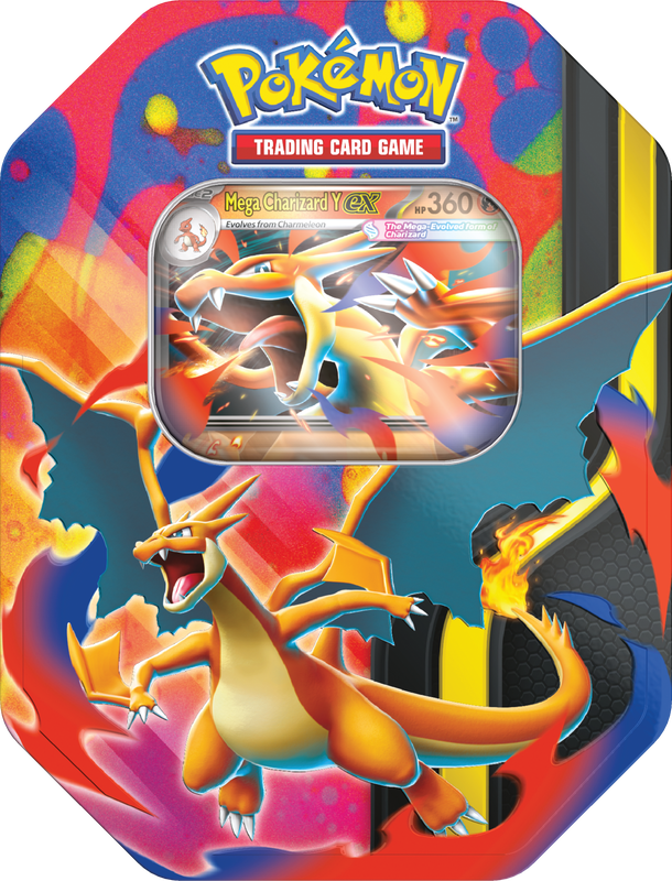 POKEMON TCG: MEGA CHARIZARD TIN - FEBRUARY 20TH | BD Cosmos