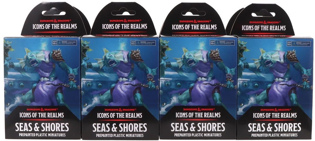 D&D ICONS 28 - SEAS AND SHORES 8CT BOOSTER BRICK | BD Cosmos