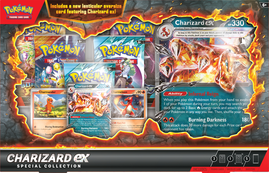 POKEMON TCG: CHARIZARD EX SPECIAL COLLECTION | BD Cosmos