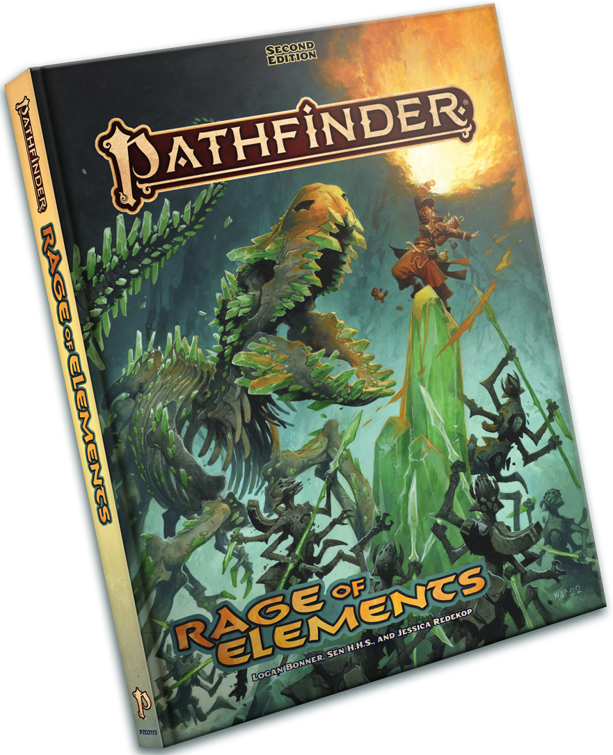 PATHFINDER 2E: RAGE OF ELEMENTS HC | BD Cosmos