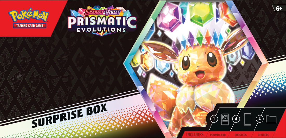 POKEMON TCG SV8.5: PRISMATIC EVOLUTION SURPRISE BOX | BD Cosmos
