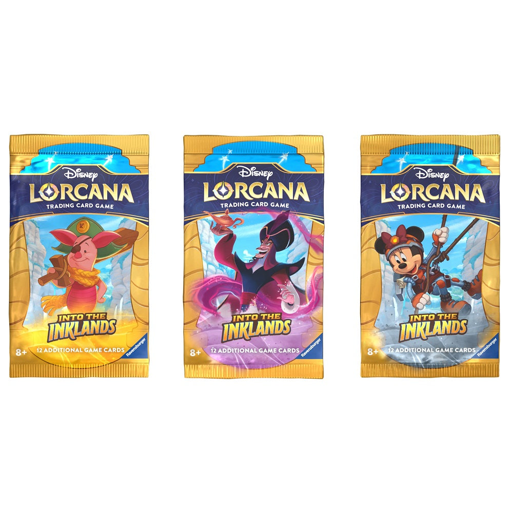 DISNEY LORCANA: INTO THE INKLANDS BOOSTER PACKS | BD Cosmos