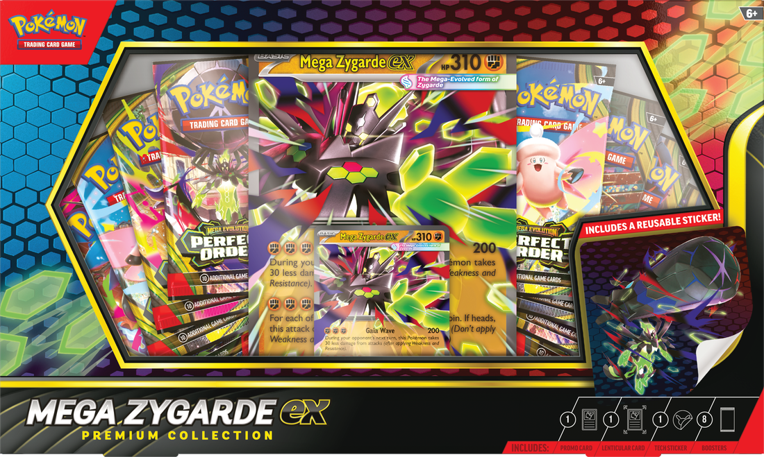POKEMON TCG: MEGA ZYGARDE EX PREMIUM COLLECTION - MAY 22ND [READ DESCRIPTION] | BD Cosmos