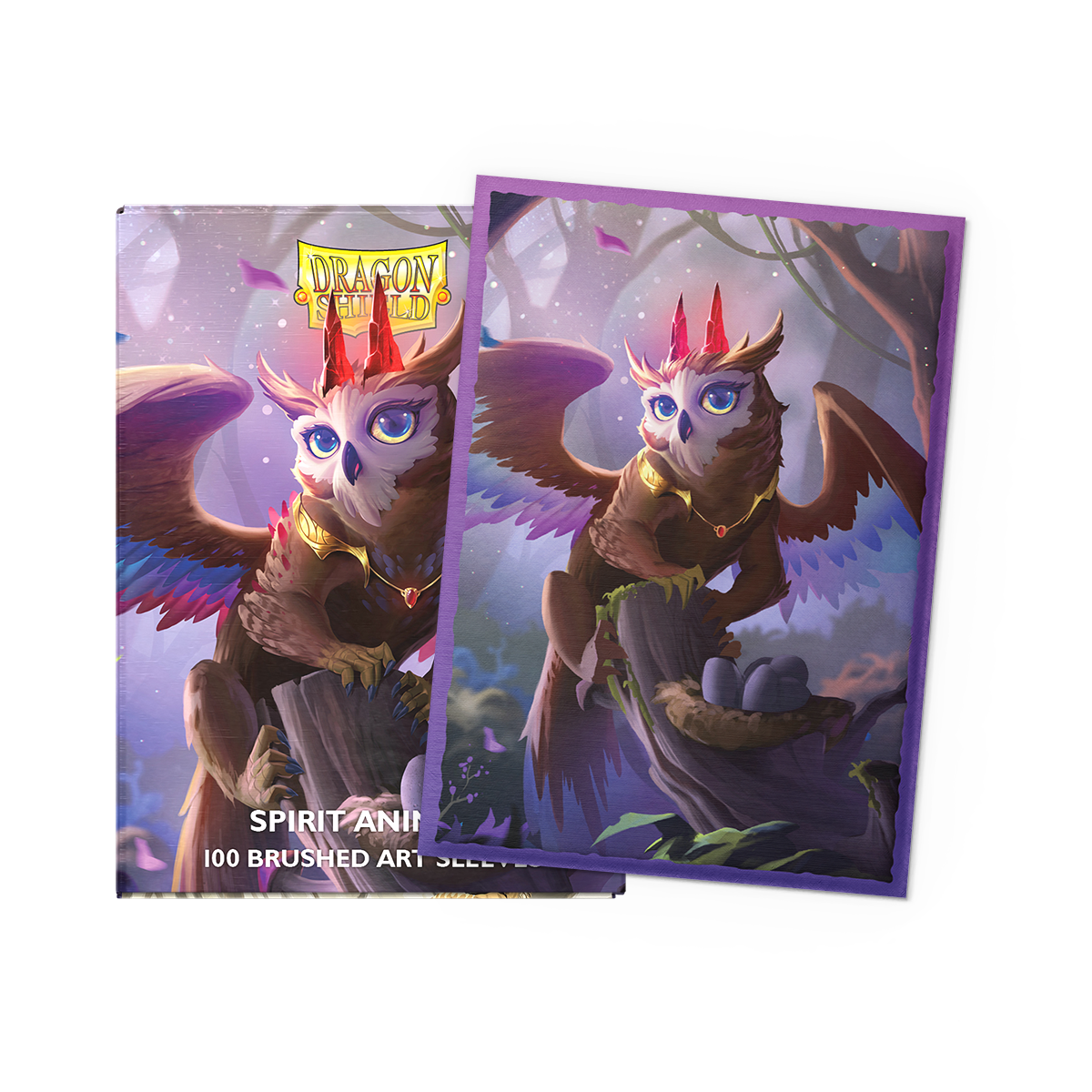DRAGON SHIELD SLEEVES - MATTE ART - SPIRIT ANIMALS 100CT | BD Cosmos