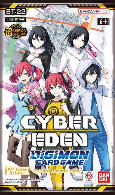 DIGIMON: CYBER EDEN BOOSTER PACK BT22 | BD Cosmos