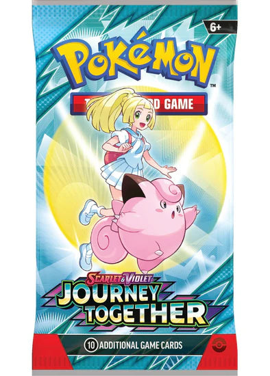 POKEMON TCG SV9: JOURNEY TOGETHER BOOSTER PACK BD Cosmos POKEMON TCG SV9: JOURNEY TOGETHER BOOSTER PACK BD Cosmos