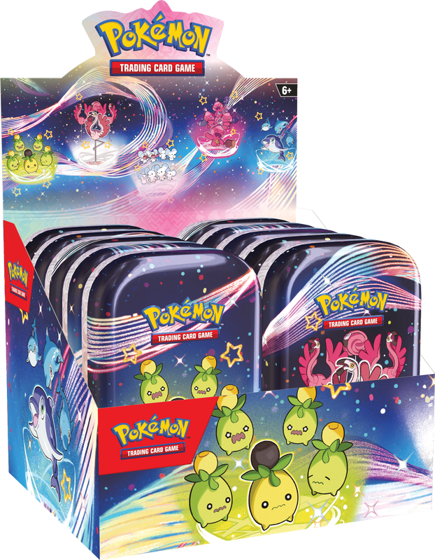 POKEMON TCG SV4.5: PALDEAN FATES MINI TINS DISPLAY | BD Cosmos