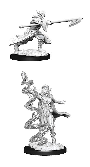 MTG UNPAINTED MINIS: WV1 JORAGA WARCALLER ELVES | BD Cosmos