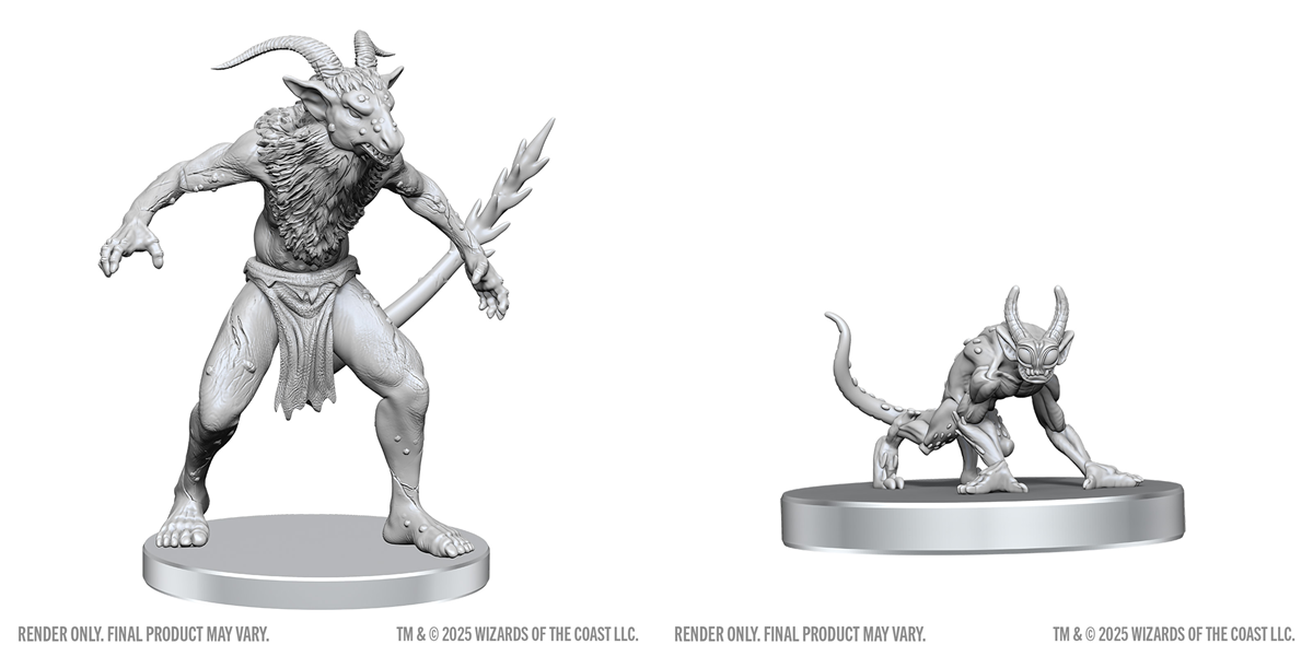 D&D  MINIS: WV28 BULEZAU & QUASIT | BD Cosmos
