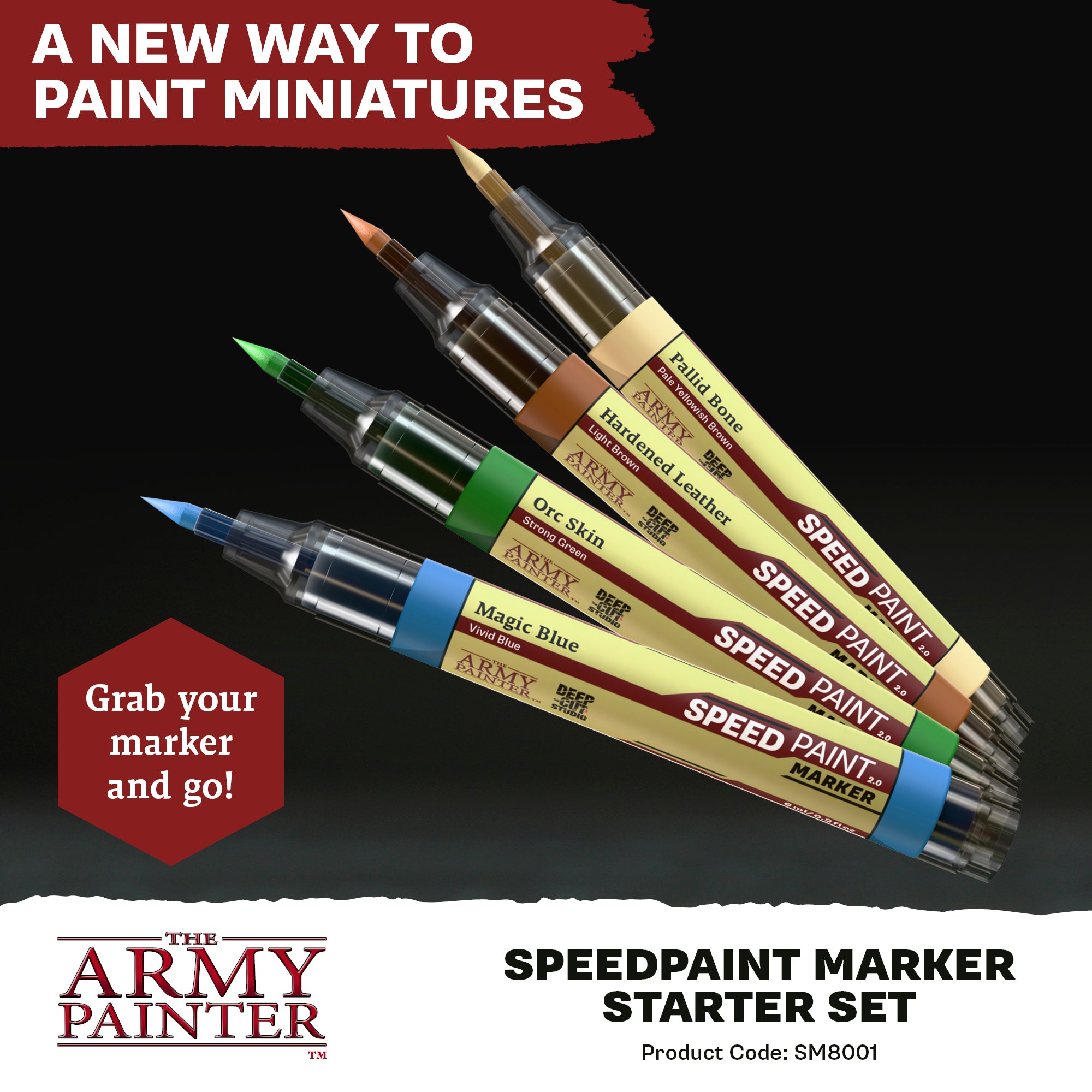 ARMY PAINTER: SPEEDPAINT MARKER STARTER SET | BD Cosmos