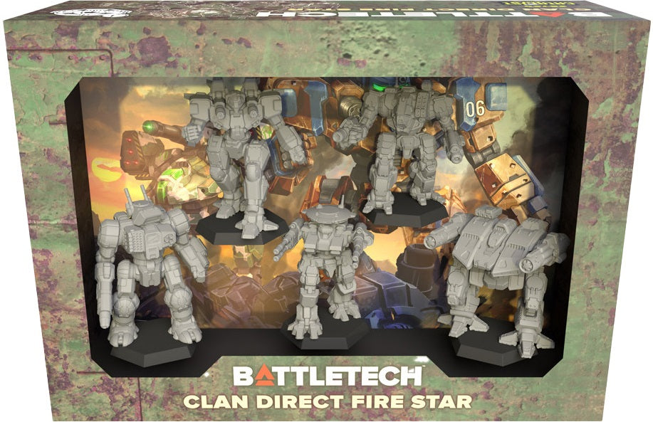 BATTLETECH: CLAN DIRECT FIRE STAR | BD Cosmos