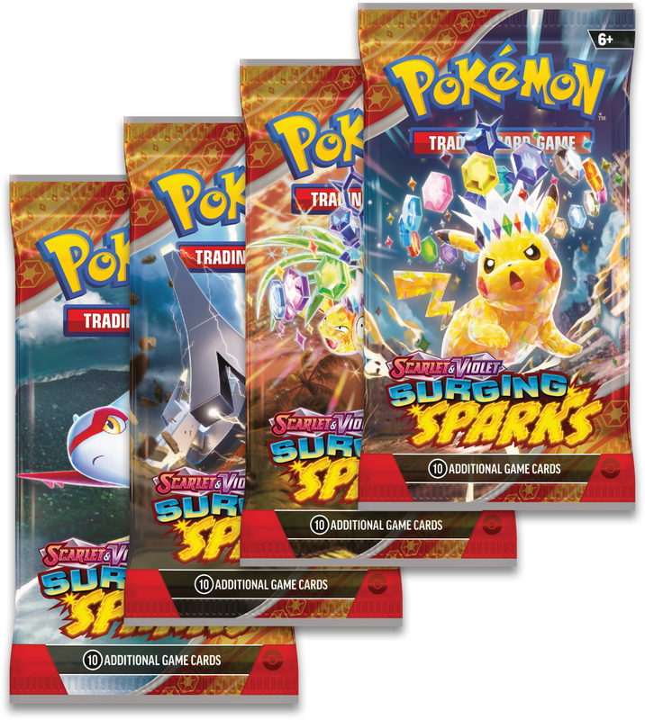 POKEMON TCG SV8: SURGING SPARKS BOOSTER PACK | BD Cosmos