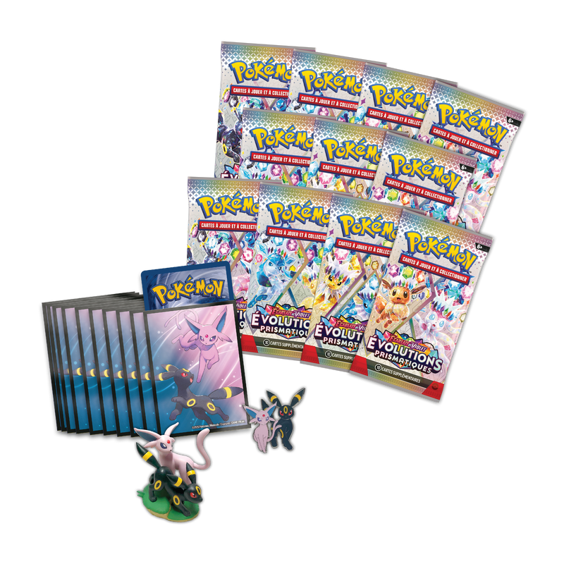 POKEMON TCG SV8.5: PRISMATIC EVOLUTIONS PREMIUM FIGURE COLLECTION [LIMIT 6 PER ORDER] - DECEMBER 5TH, 2025 | BD Cosmos