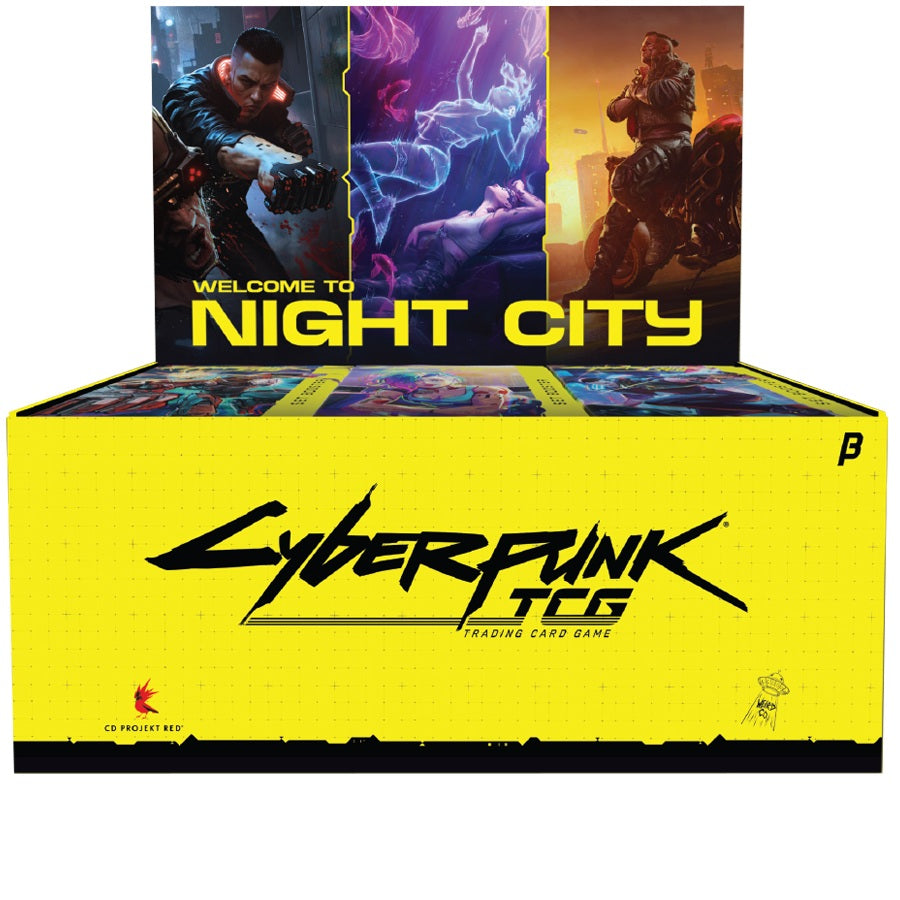CYBERPUNK TCG: WELCOME TO NIGHT CITY BETA BOOSTER DISPLAY | BD Cosmos
