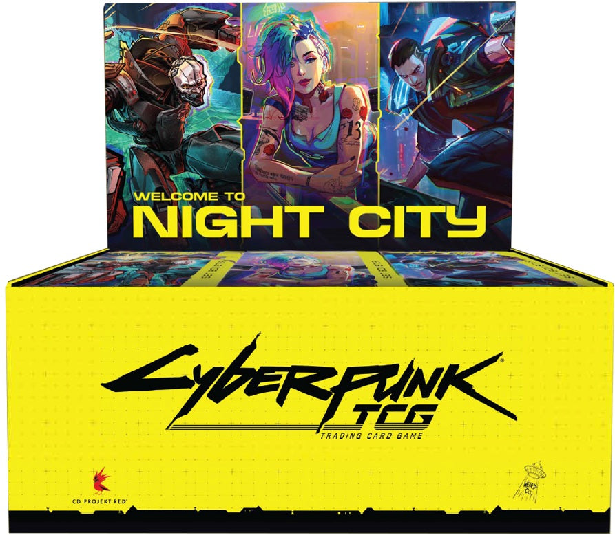 CYBERPUNK TCG: WELCOME TO NIGHT CITY BOOSTER DISPLAY | BD Cosmos