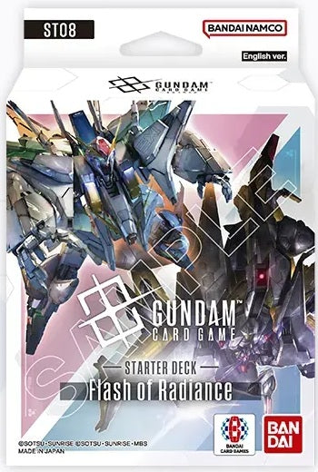 GUNDAM TCG: ST-08 FLASH OF RADIANCE STARTER DECK | BD Cosmos
