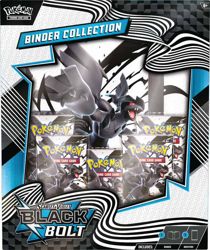 POKEMON TCG SV10.5: BLACK BOLT WHITE FLARE BINDER COLLECTION | BD Cosmos