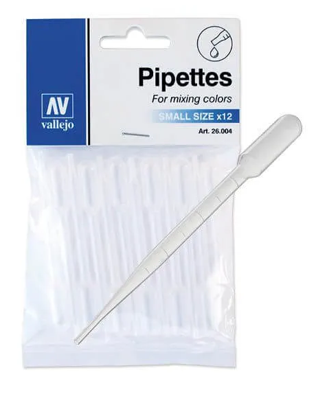 VALLEJO: PIPETTES PETITE TAILLE 12ct | BD Cosmos