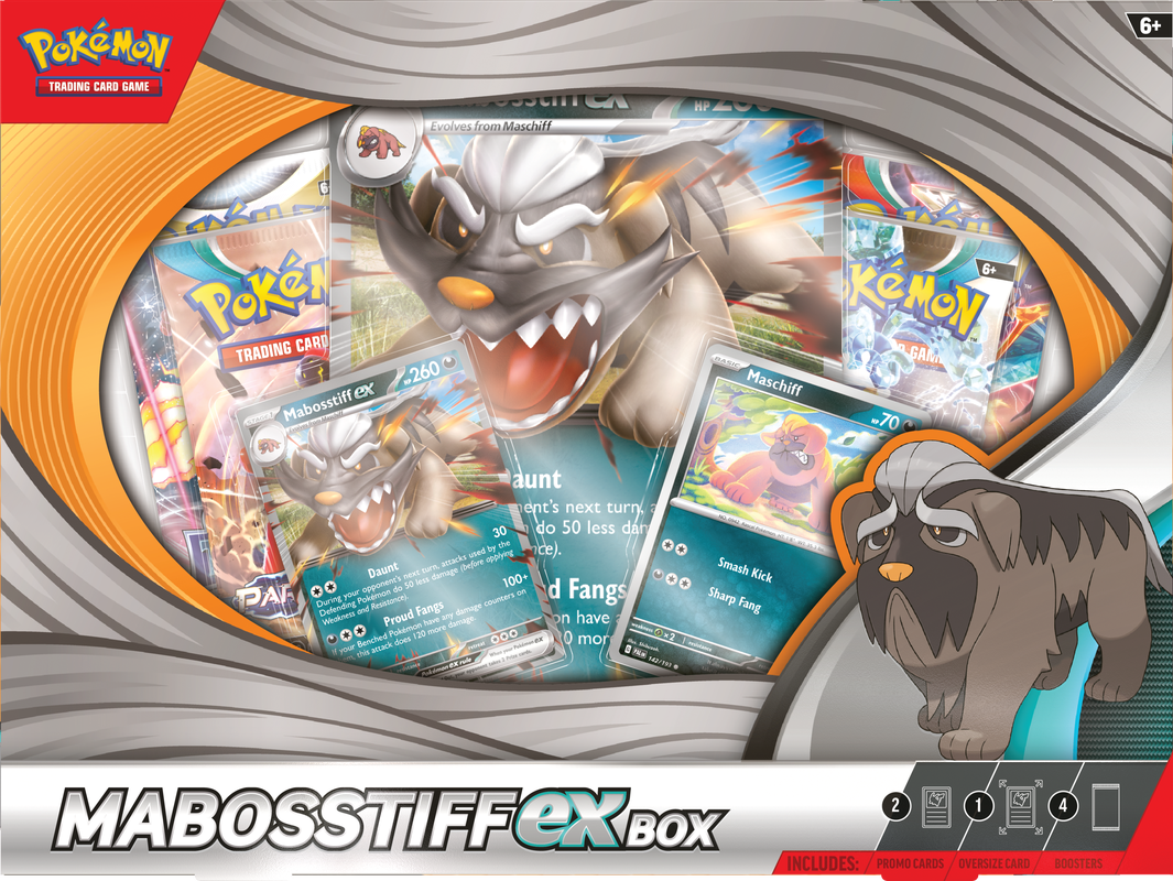 POKEMON TCG: MABOSSTIFF EX BOX | BD Cosmos