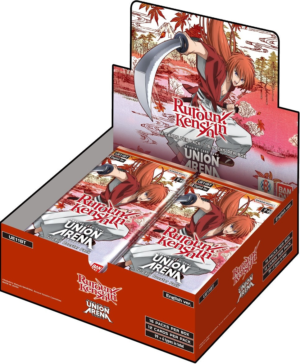 UNION ARENA: RUROUNI KENSHIN BOOSTER BOX UE11BT | BD Cosmos