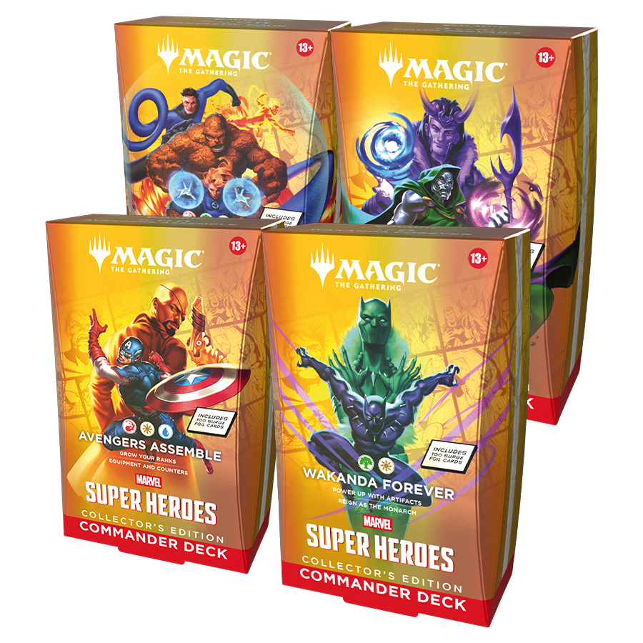 MTG - MARVEL SUPER HEROES - COMMANDER COLLECTOR DECK | BD Cosmos