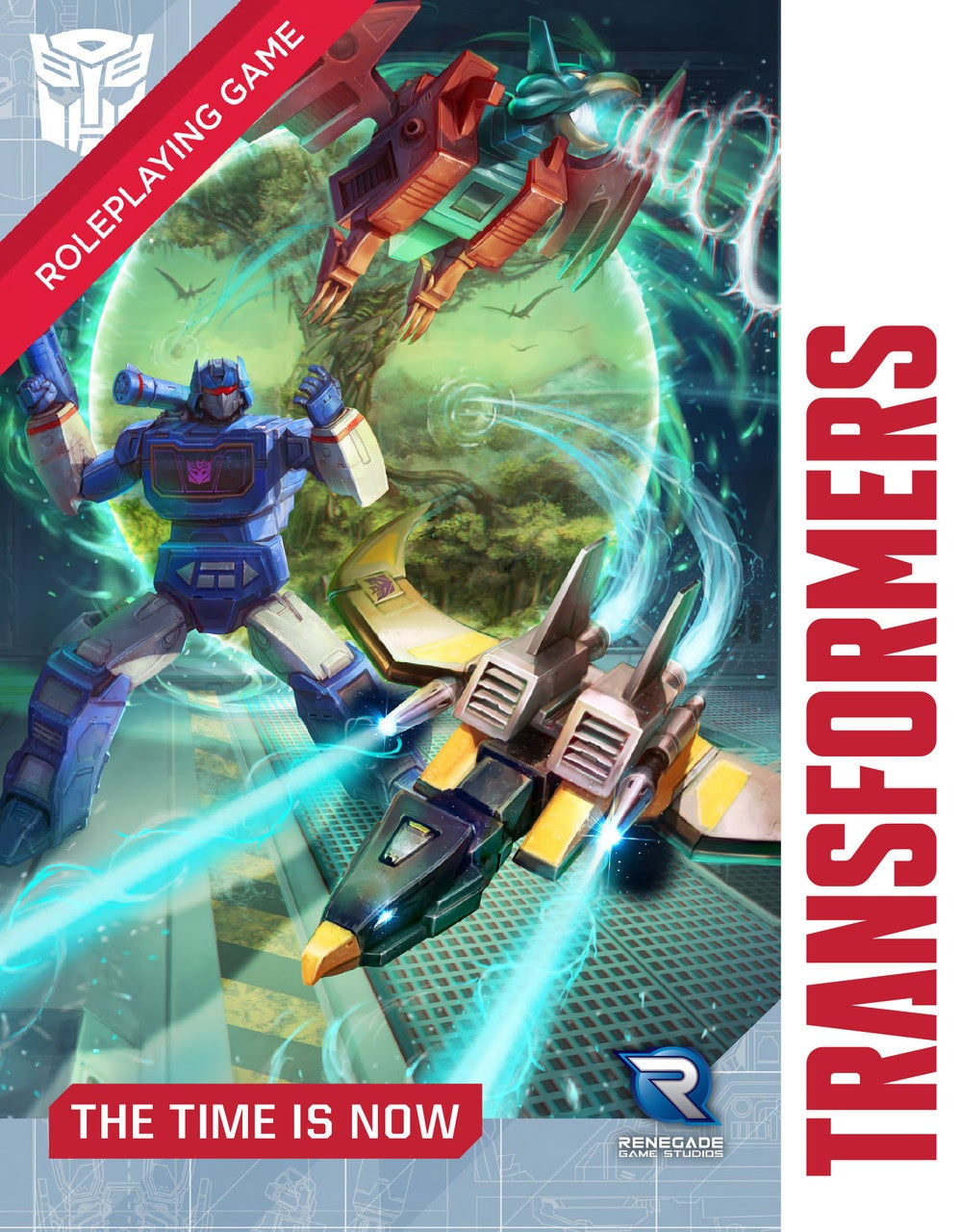 TRANSFORMERS RPG - THE TIME IS NOW ADVENTURE BOOK [HC] | BD Cosmos