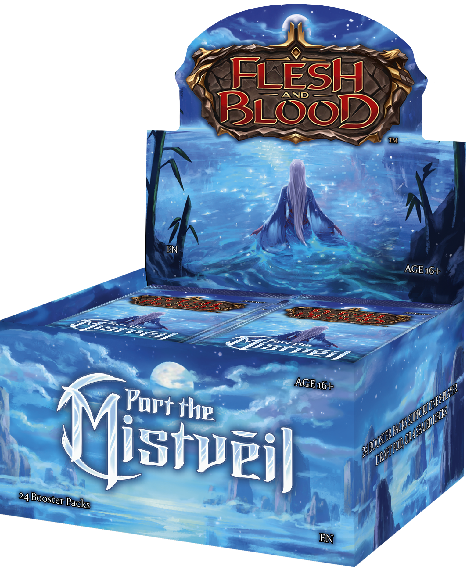 FLESH AND BLOOD: PART THE MISTVEIL SEALED BOOSTER CASE | BD Cosmos