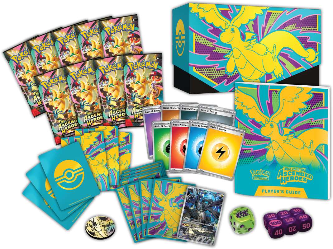 POKEMON TCG ME02.5: ASCENDED HEROES ELITE TRAINER BOX WAVE 1 - FEB 20 2026 | BD Cosmos
