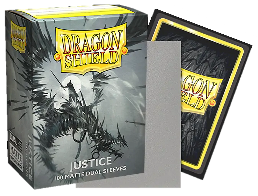 MANCHES DRAGON SHIELD - DOUBLE JUSTICE MAT 100CT | BD Cosmos