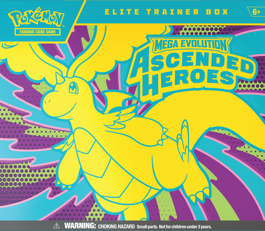 POKEMON TCG ME02.5: ASCENDED HEROES ELITE TRAINER BOX WAVE 1 - FEB 20 2026 | BD Cosmos