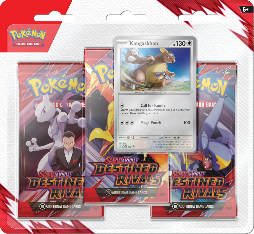 POKEMON TCG SV10: DESTINED RIVALS 3 PACK BLISTER | BD Cosmos