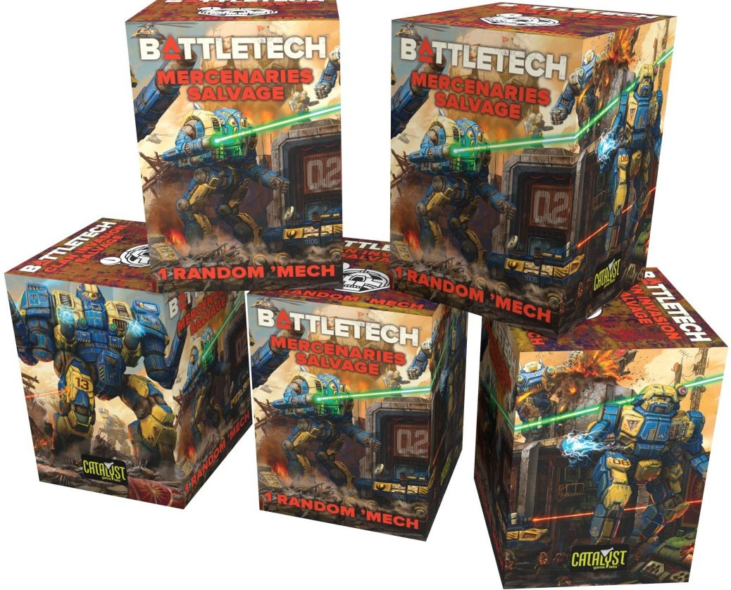 BATTLETECH: MERCENARIES SALVAGE BOX | BD Cosmos