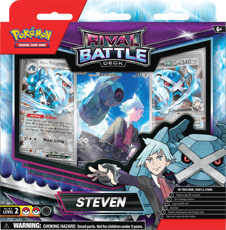 POKEMON RIVAL BATTLE DECK - STEVEN | BD Cosmos