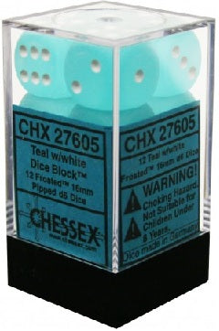 FROSTED 12D6 TEAL/WHITE 16MM CHX27605 | BD Cosmos