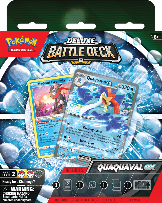 POKEMON TCG: DELUXE BATTLE DECK MEOWSCARDA/QUAQUAVAL | BD Cosmos