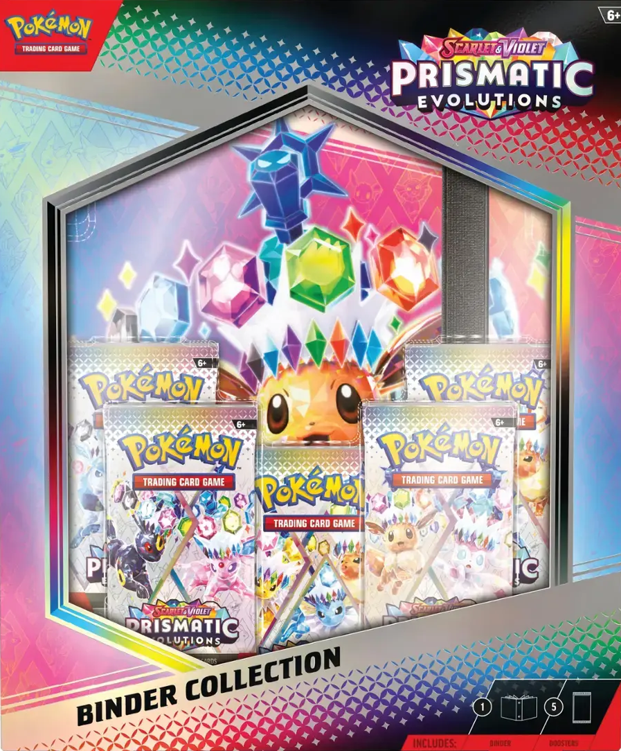 POKEMON TCG SV8.5: PRISMATIC EVOLUTION BINDER COLLECTION | BD Cosmos