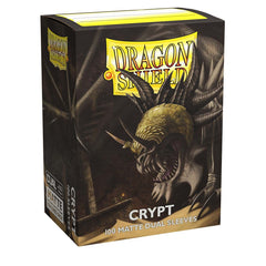 DRAGON SHIELD SLEEVES MATTE DUAL CRYPT 100CT | BD Cosmos