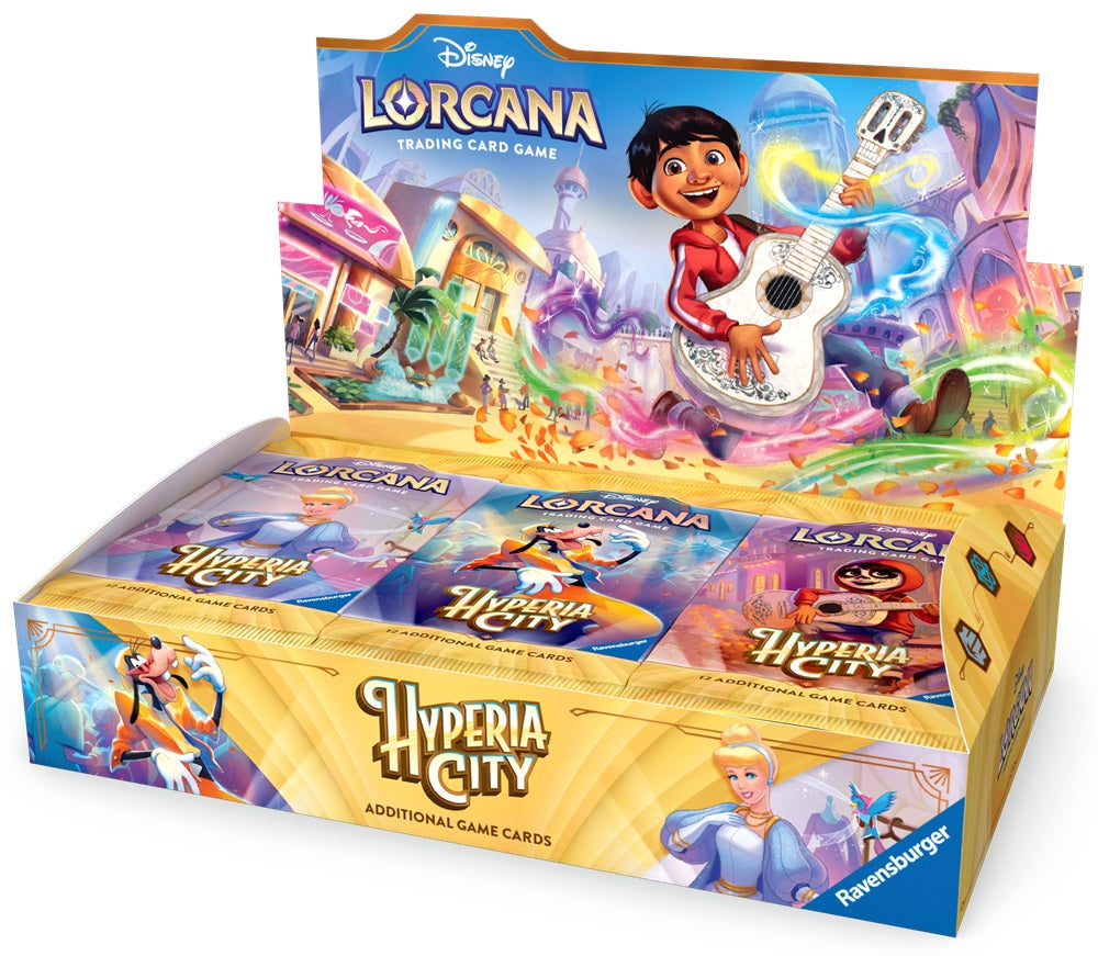 DISNEY LORCANA - HYPERIA CITY - BOOSTER DISPLAY (EN) - LIMIT 4 [READ DESCRIPTION] | BD Cosmos