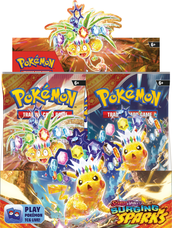POKEMON TCG SV8: SURGING SPARKS BOOSTER BOX | BD Cosmos