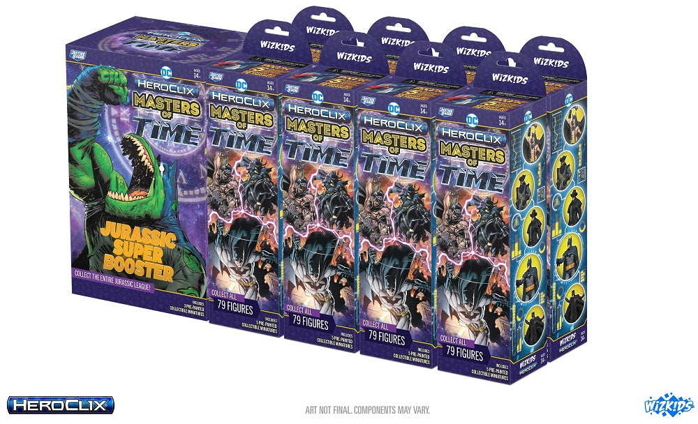 DC HEROCLIX: MASTERS OF TIME BOOSTER BRICK | BD Cosmos