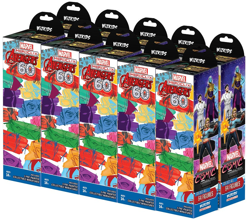 MARVEL HC: AVENGERS 60TH ANNIVERSARY BOOSTER BRICK | BD Cosmos