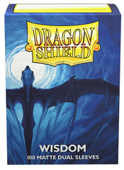 DRAGON SHIELD SLEEVES MATTE DUAL WISDOM 100CT | BD Cosmos