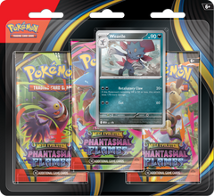 POKEMON TCG ME02: PHANTASMAL FLAMES EVOLUTION 3-PACK BLISTER | BD Cosmos