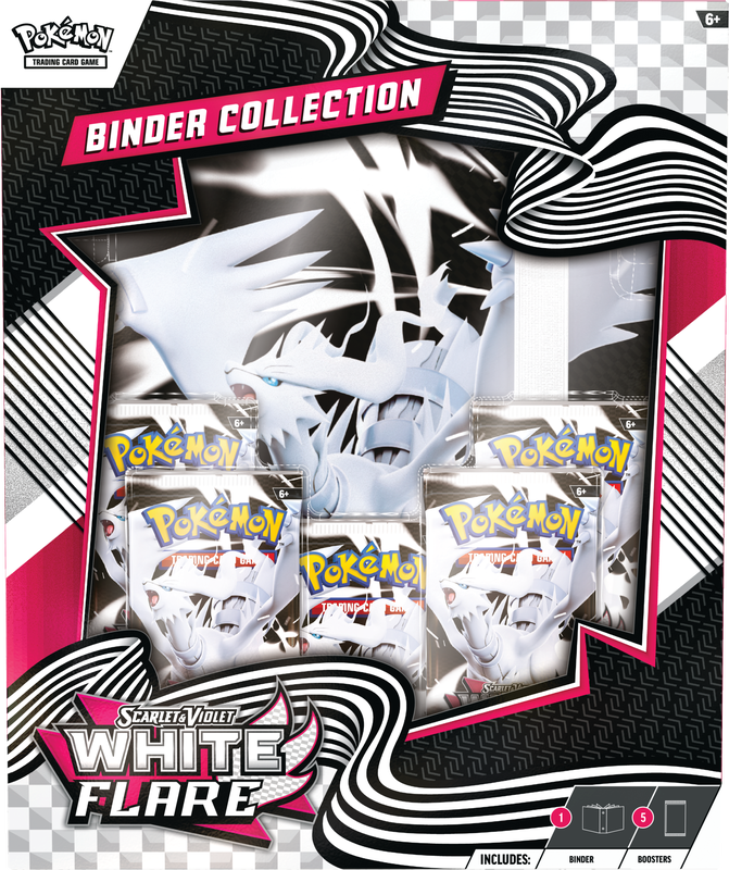 POKEMON TCG SV10.5: BLACK BOLT WHITE FLARE BINDER COLLECTION | BD Cosmos