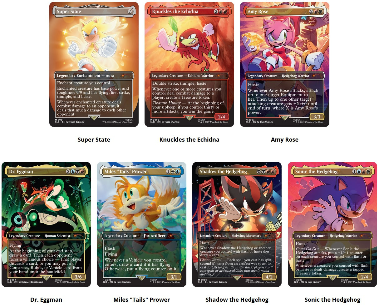 MTG SECRET LAIR SONIC LEGENDS REGULAR EDITION | BD Cosmos