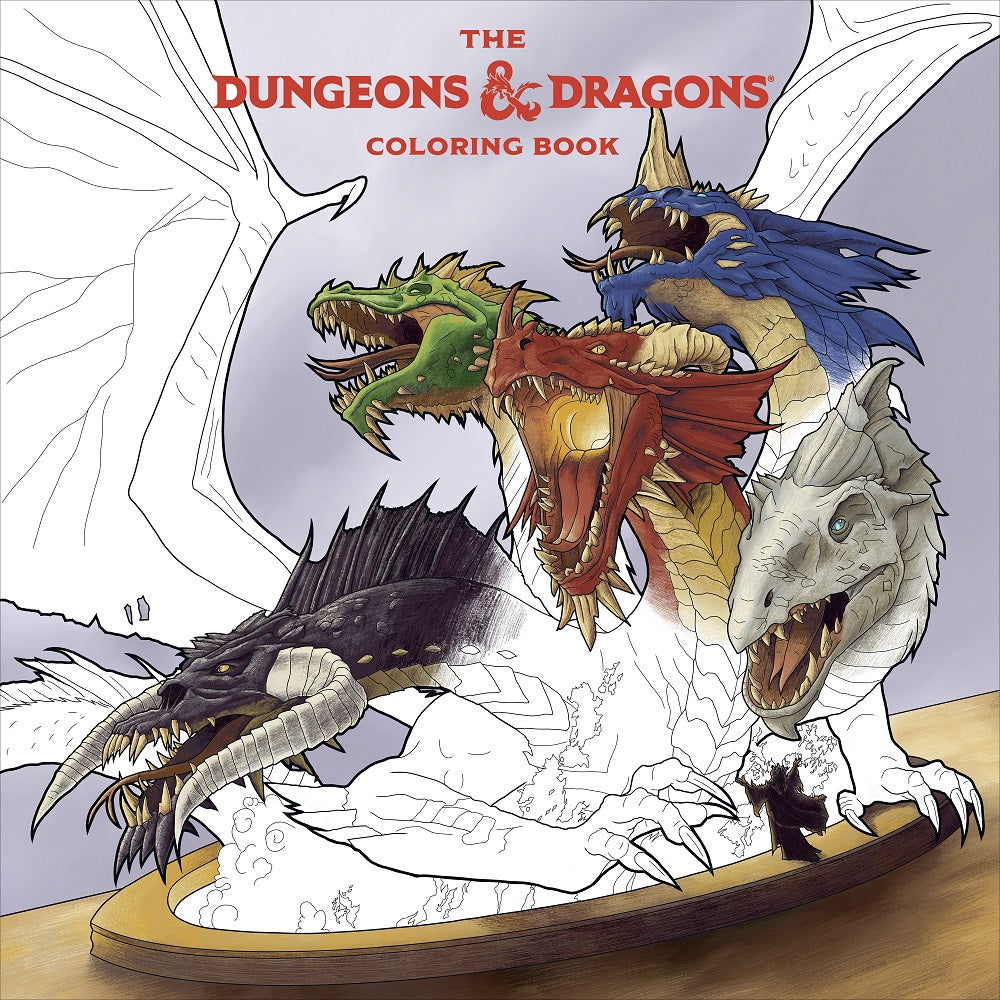 THE DUNGEONS & DRAGONS COLORING BOOK | BD Cosmos