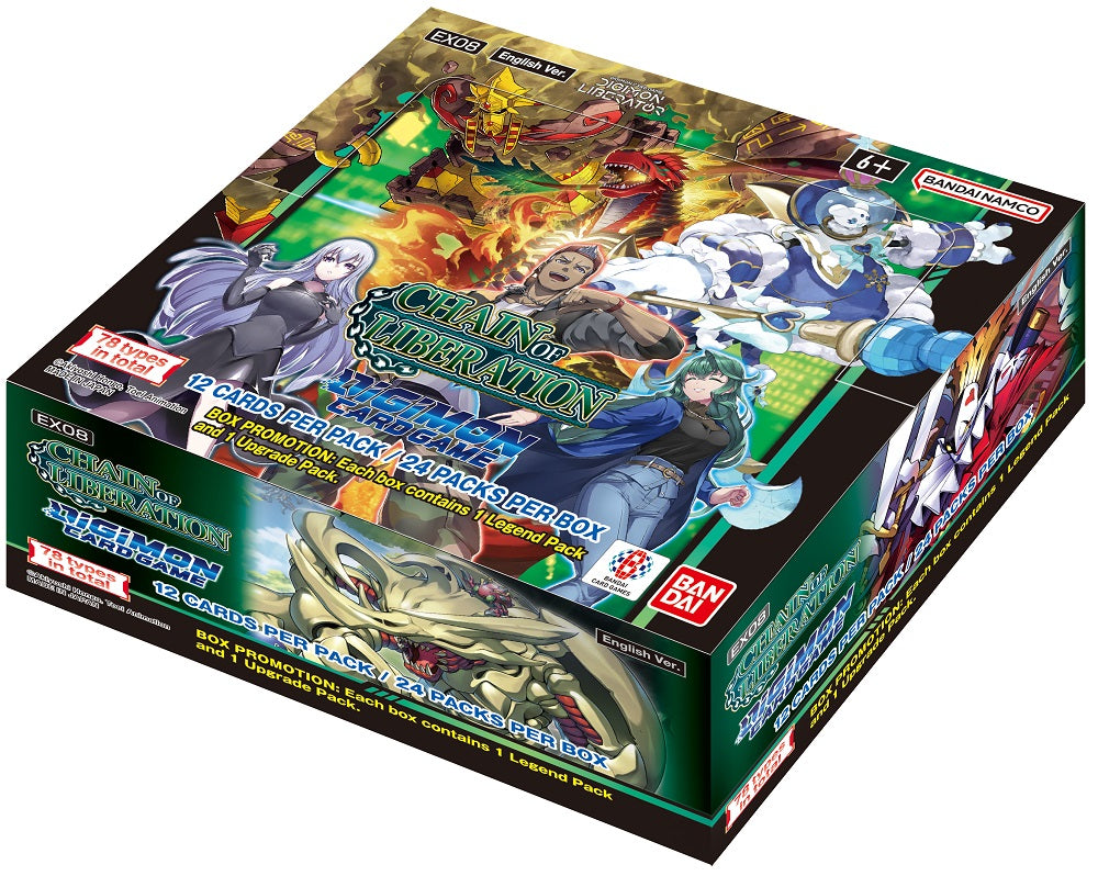 DIGIMON: CHAIN OF LIBERATION EX08 BOOSTER BOX | BD Cosmos