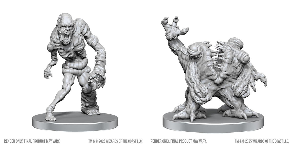 D&D  MINIS: WV28 RUTTERKIN & MAW DEMON | BD Cosmos