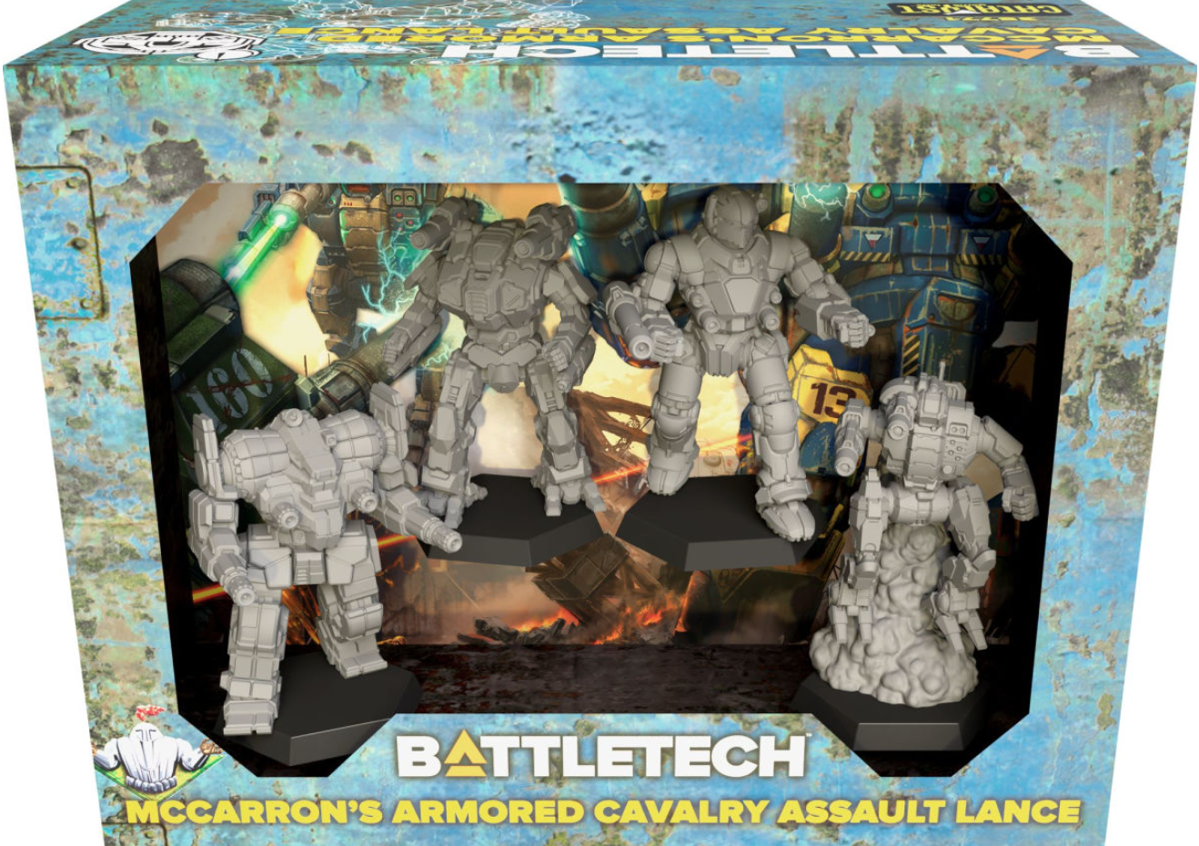 BATTLETECH: MCCARRON'S ARMORED CAVALRY ASSAULT LANCE | BD Cosmos