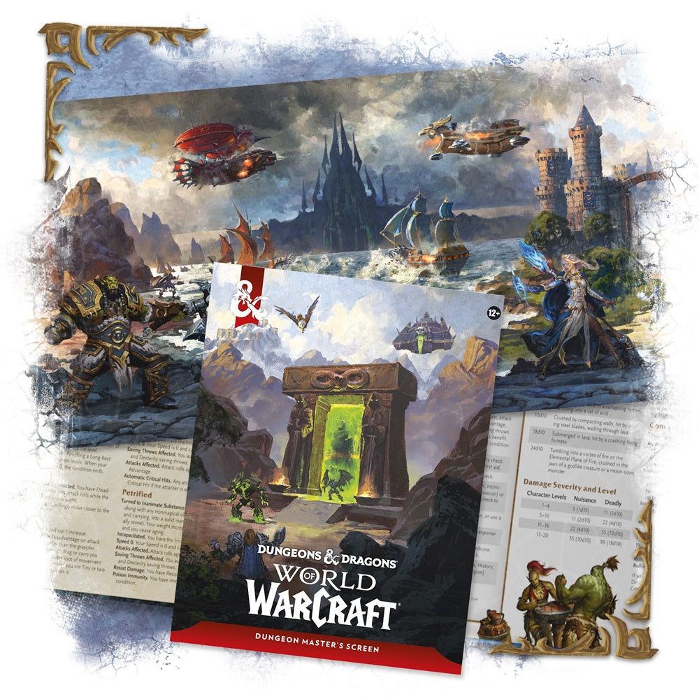 D&D - WORLD OF WARCRAFT DM SCREEN [PRE-ORDER NOV 2026] | BD Cosmos